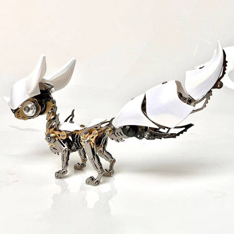 DIY Mechanical Fox Metal Puzzle Model Kit Adjustable Animal Series