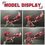 DIY Mechanical Fox Metal Puzzle Model Kit Adjustable Animal Series