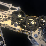 Hunting Dynamic Mechanical Leopard 3D Metal Model Kit for Adults
