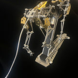 Hunting Dynamic Mechanical Leopard 3D Metal Model Kit for Adults