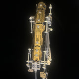 Hunting Dynamic Mechanical Leopard 3D Metal Model Kit for Adults