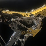 Hunting Dynamic Mechanical Leopard 3D Metal Model Kit for Adults