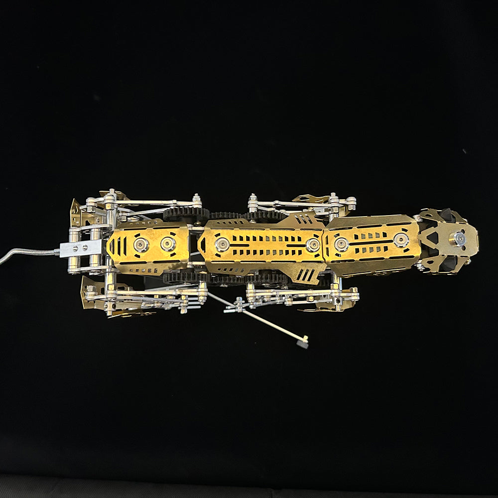 Hunting Dynamic Mechanical Leopard 3D Metal Model Kit for Adults