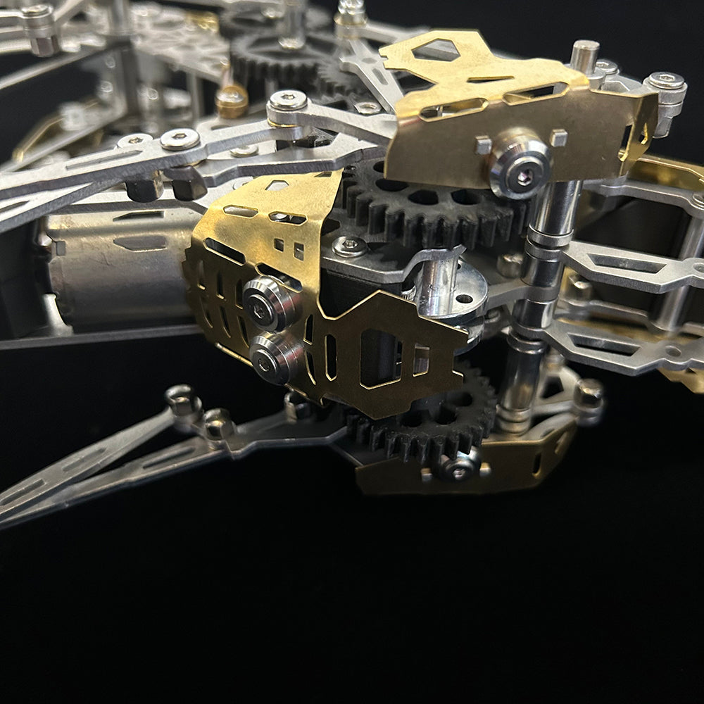 Hunting Dynamic Mechanical Leopard 3D Metal Model Kit for Adults