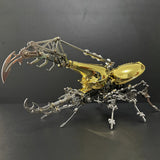 Large beetle Dynastes DIY metal puzzle model kit insect series