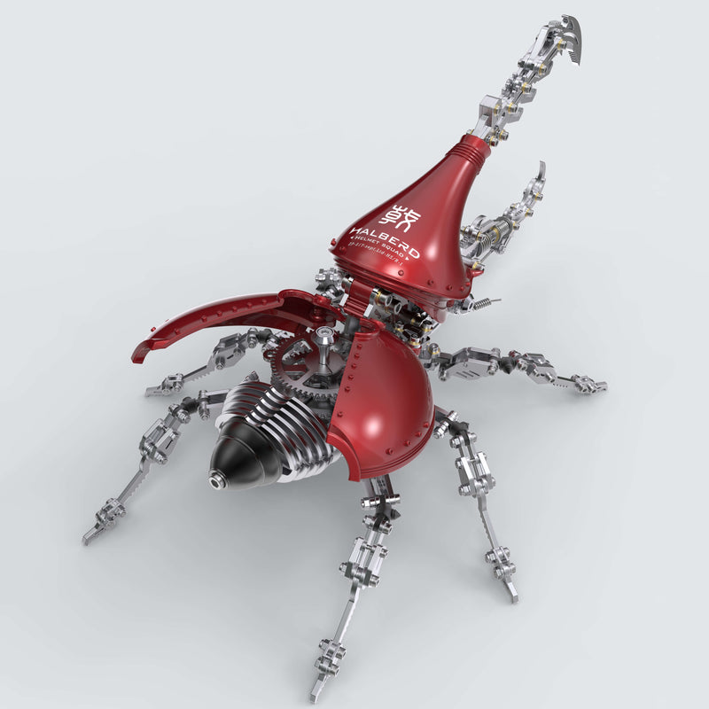 Laden Sie das Bild in Galerie -Viewer, {Large beetle Dynastes DIY metal puzzle model kit insect series
