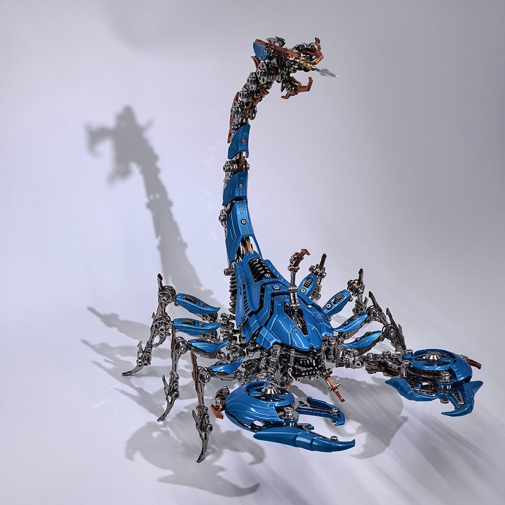 Large Mechanical War Scorpion King Model building kit for Adults
