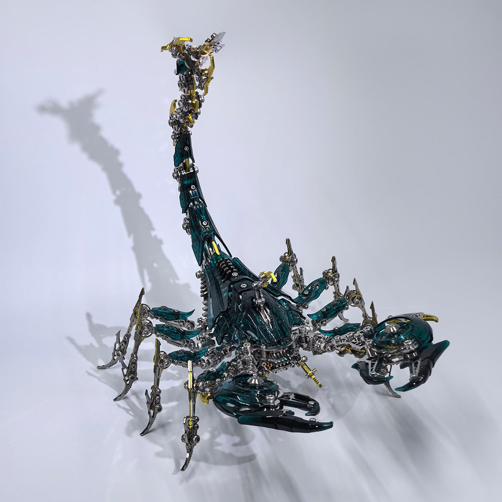 Large Mechanical War Scorpion King Model building kit for Adults