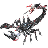 Large Mechanical War Scorpion King Model building kit for Adults