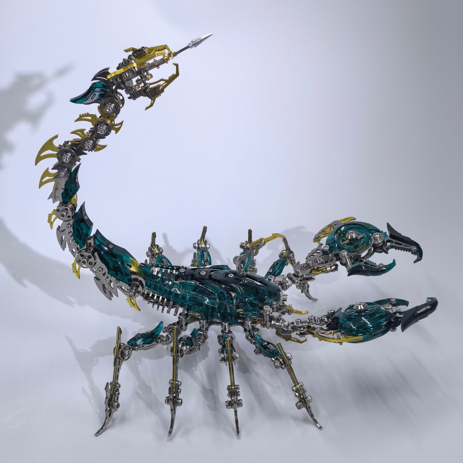 Large Mechanical War Scorpion King Model building kit for Adults