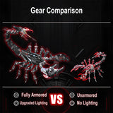 Large Mechanical War Scorpion King Model building kit for Adults