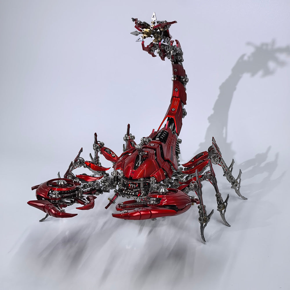 Large Mechanical War Scorpion King Model building kit for Adults