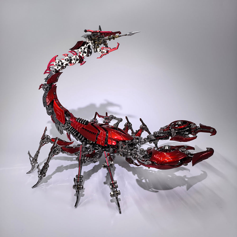 Large Mechanical War Scorpion King Model building kit for Adults