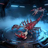 Large Mechanical War Scorpion King Model building kit for Adults