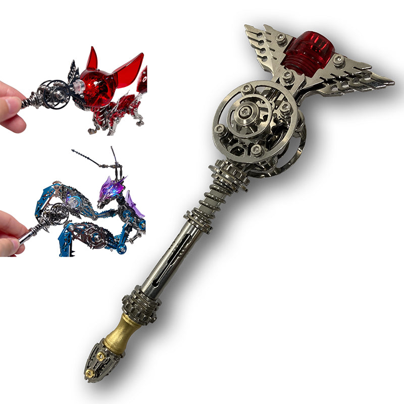 Magic Wand Metal Puzzle Kit for Mantis and Fox Model – metalkitor