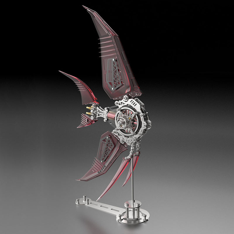 Load image into Gallery viewer, Mechanical Angelfish 3D Metal Puzzle Model Marine Life Series
