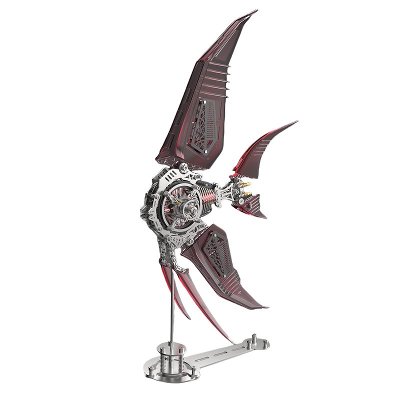 Load image into Gallery viewer, Mechanical Angelfish 3D Metal Puzzle Model Marine Life Series
