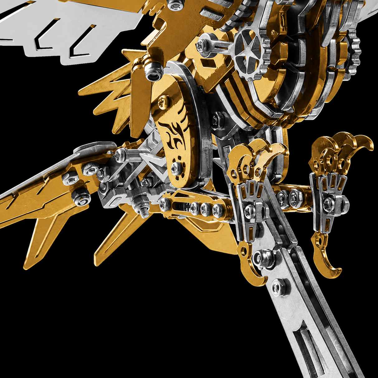Mechanical Falcon Predator Metal Model Kit