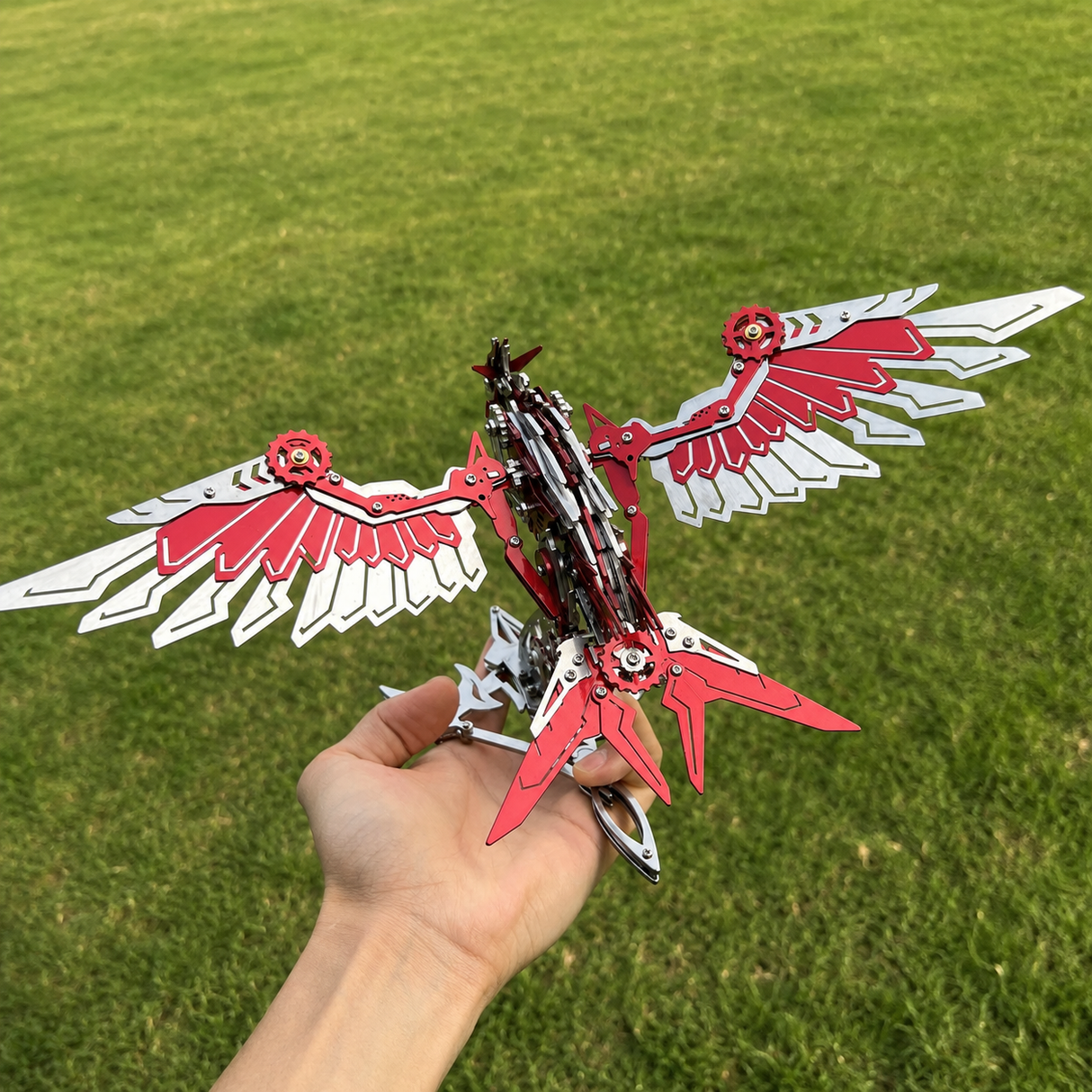 Mechanical Falcon Predator Metal Model Kit