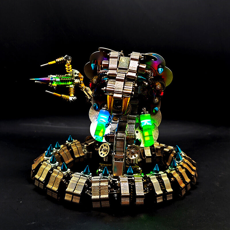 Laden Sie das Bild in Galerie -Viewer, {Mechanical king cobra 1200PCS 3D metal puzzle model kit for adults
