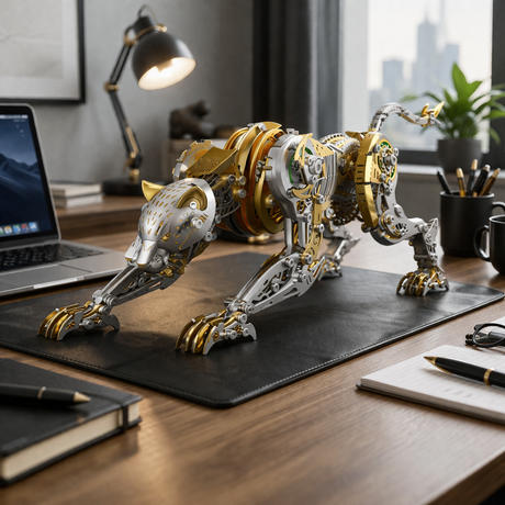 DIY-metal-leopard-model-kit-for-desk-decoration