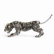Mechanical panther 3D metal puzzle kit with articulated legs