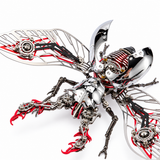 Mechanical Rhinoceros Beetle 3D Metal Model Kit – 317PCS DIY Insect Puzzle