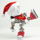 Mechanical Santa DIY Metal Puzzle Model Kit for Christmas