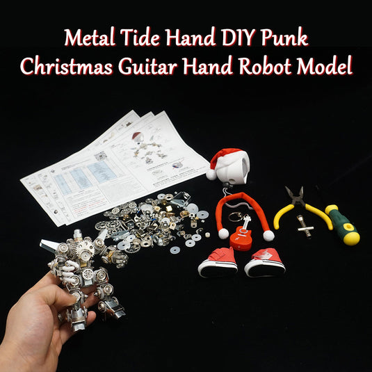 Mechanical Santa DIY Metal Puzzle Model Kit for Christmas