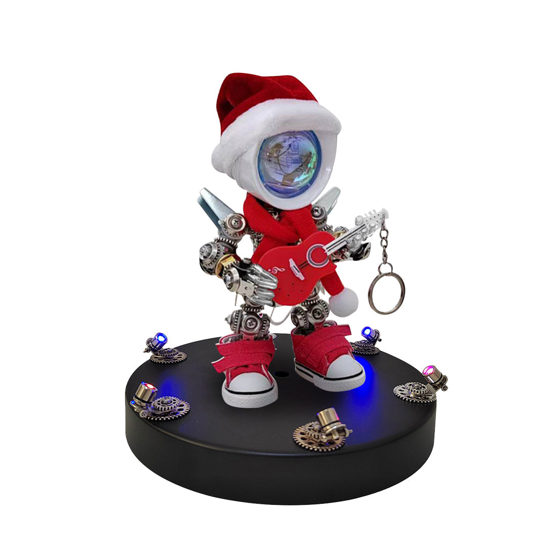 Mechanical Santa DIY Metal Puzzle Model Kit for Christmas