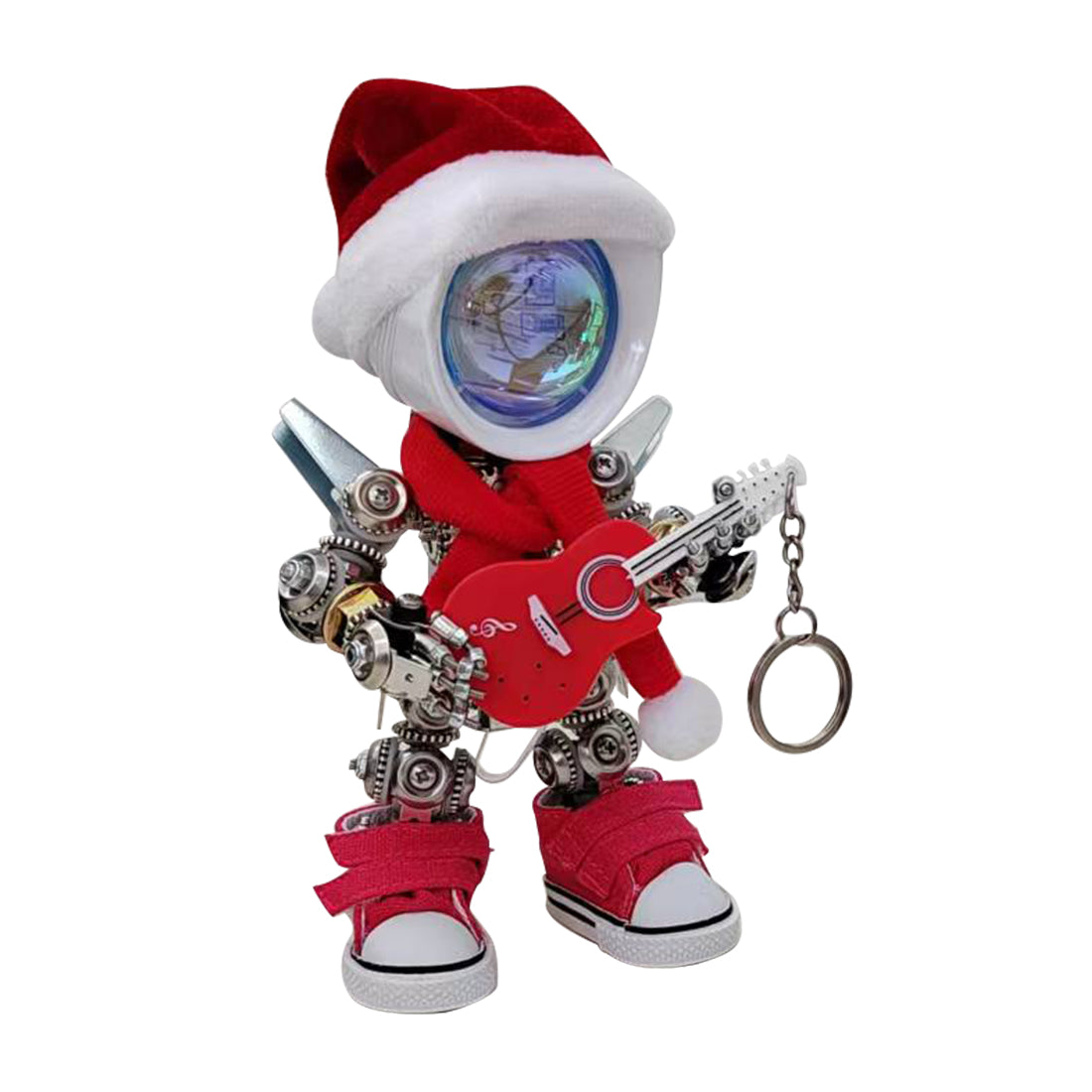【未開封】【未使用】ROBOKOBO ストラップ　merry Christmas Mechanical Santa DIY Metal Puzzle Model Kit for Christmas – metalkitor