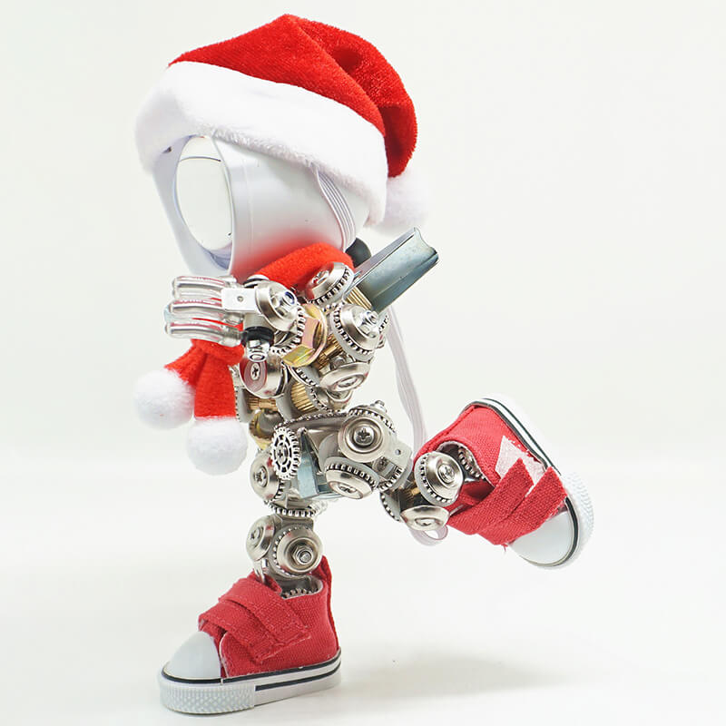 Laden Sie das Bild in Galerie -Viewer, {Mechanical Santa DIY Metal Puzzle Model Kit for Christmas
