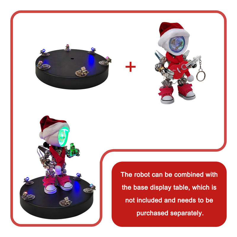 Laad de afbeelding in galerijviewer, Mechanical Santa DIY Metal Puzzle Model Kit for Christmas
