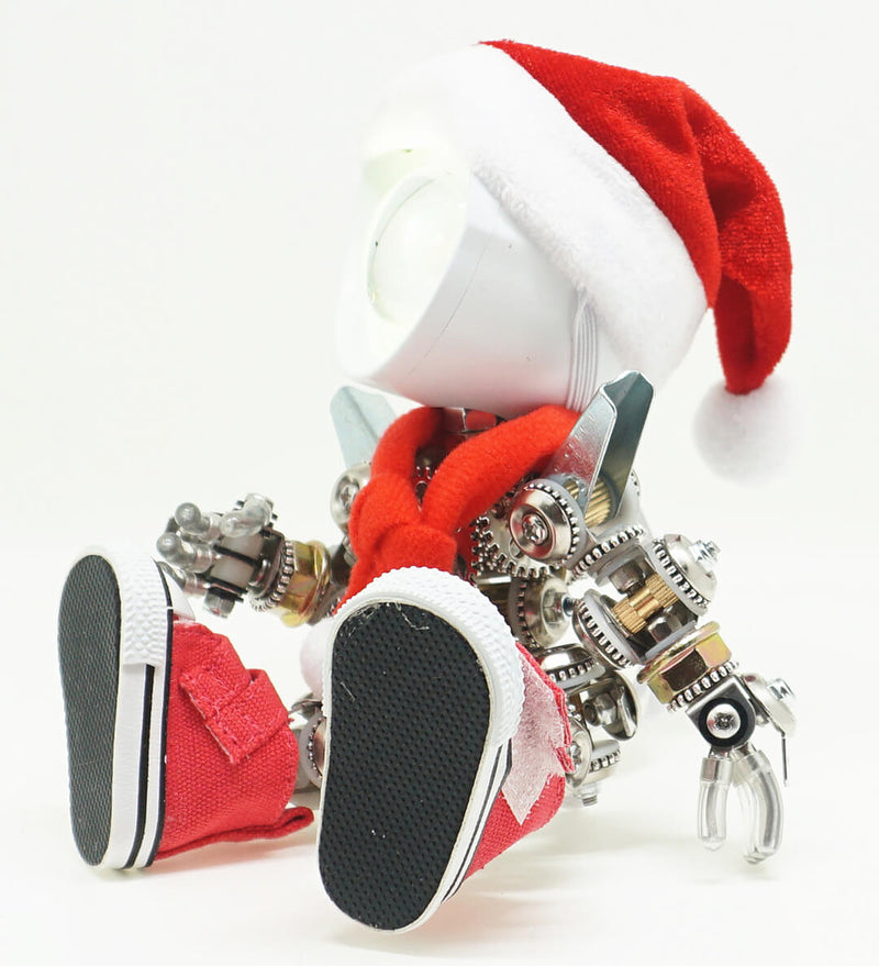 Laden Sie das Bild in Galerie -Viewer, {Mechanical Santa DIY Metal Puzzle Model Kit for Christmas
