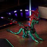 Mechanical Winged Dragon 3D Metal Model Kit