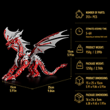 Mechanical Winged Dragon 3D Metal Model Kit