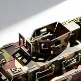 Military Armored Vehicle 3D Metal Model Kit DIY Tactical Truck