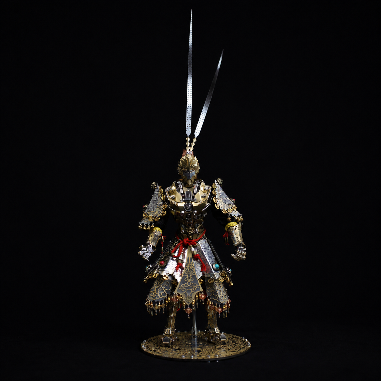 Monkey King Warrior 3D Metal Mech Model Kit – 2600PCS Mythological Mechanical Figure