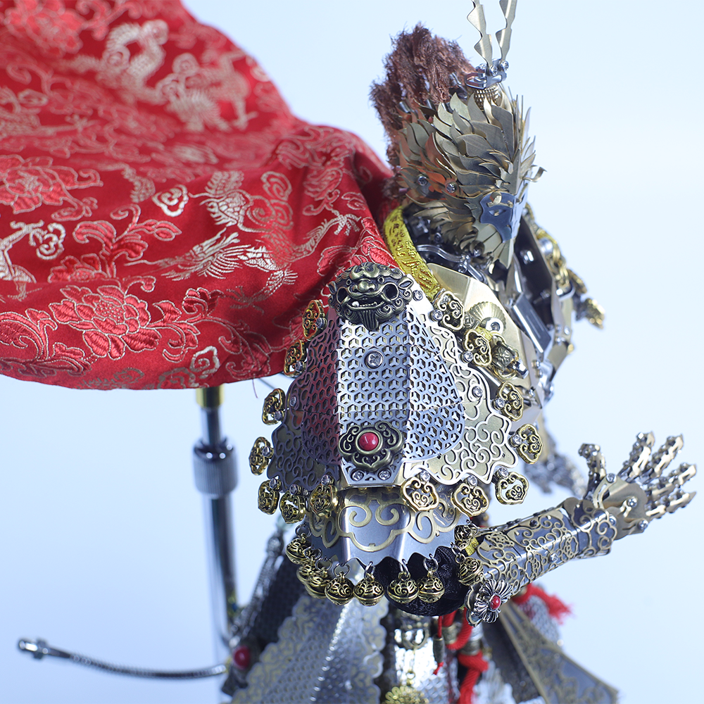 Monkey King Warrior 3D Metal Mech Model Kit – 2600PCS Mythological Mechanical Figure