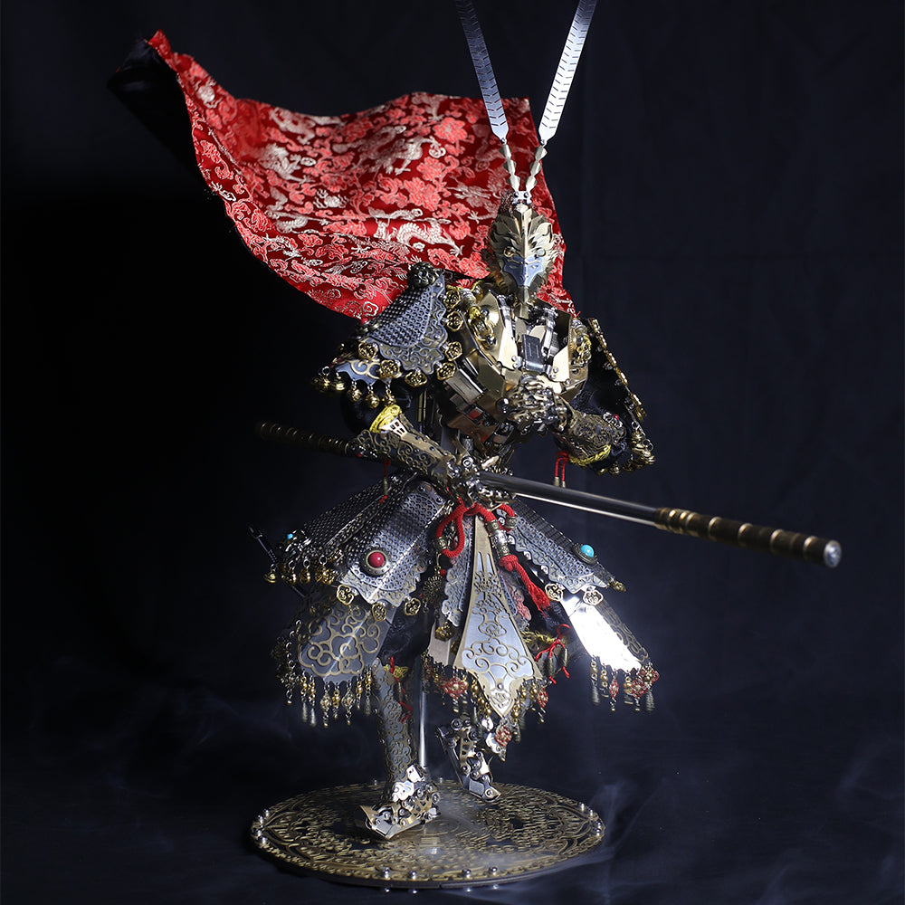 Monkey King Warrior 3D Metal Mech Model Kit – 2600PCS Mythological Mechanical Figure