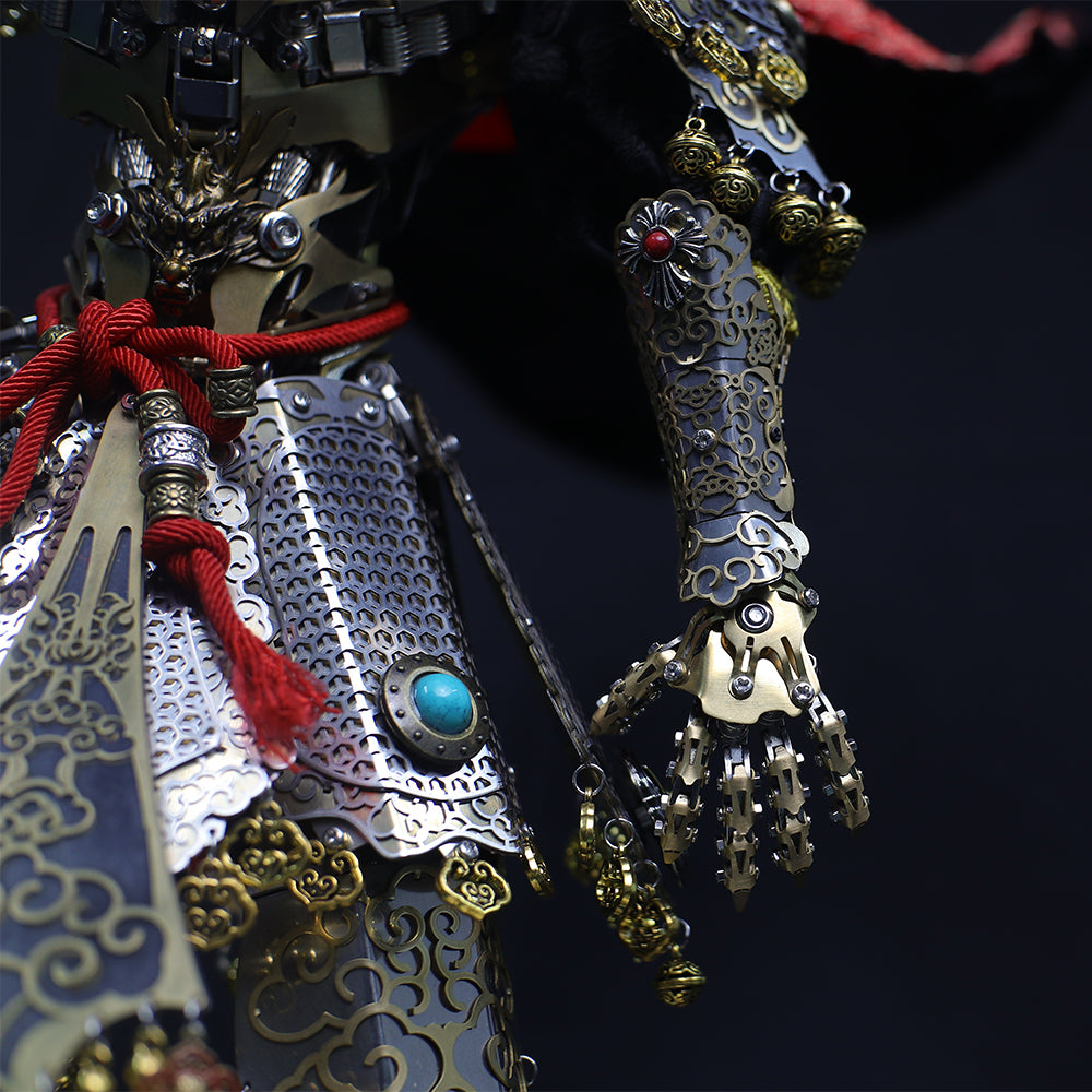 Monkey King Warrior 3D Metal Mech Model Kit – 2600PCS Mythological Mechanical Figure