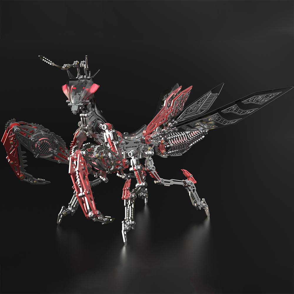 Orchid Mantis 3D Metal Model Building Kit for Gift and Collector