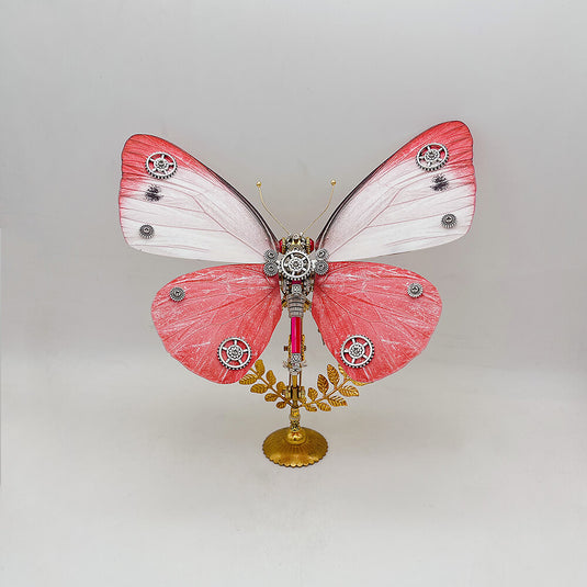 Pieris rapae Steampunk butterfly 3D metal puzzle model kit for adults and kids