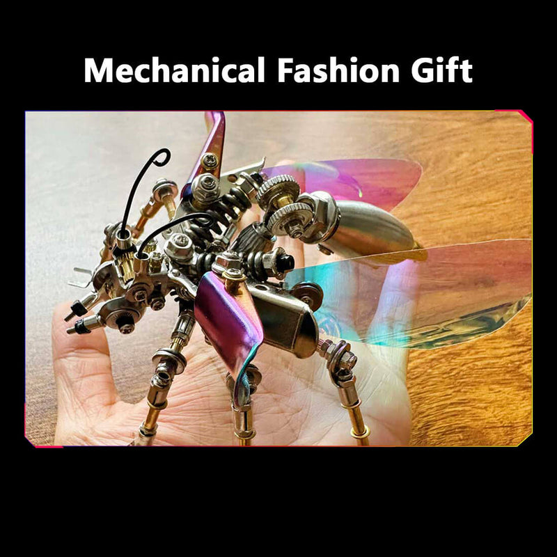 Laad de afbeelding in galerijviewer, Punk 3D Metal Insect Puzzle Model Kit
