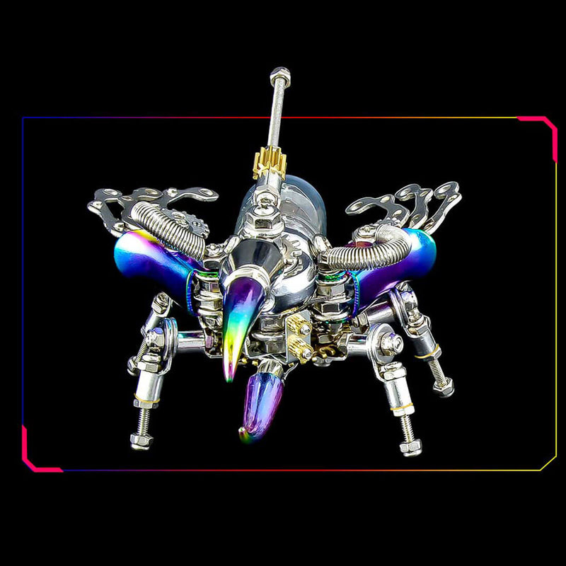 Load image into Gallery viewer, Punk 3D Metal Insect Puzzle Model Kit
