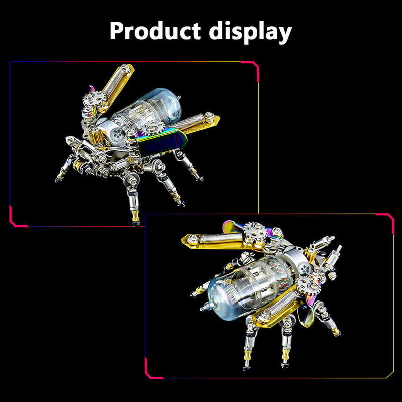 Laad de afbeelding in galerijviewer, Punk 3D Metal Insect Puzzle Model Kit

