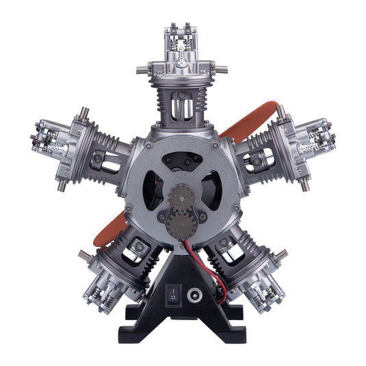 Radial Engine Metal 1/6 Scale Model 250PCS puzzle Kit Science Experiment Toy