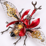 Steampunk Mechanical Stag Beetle 3D Metal Model Kit for Adults and Kids