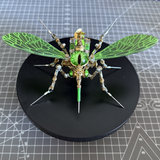 Steampunk 3D Metal Mechanical Bio-Mosquito Model Building