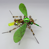 Steampunk 3D Metal Mechanical Bio-Mosquito Model Building